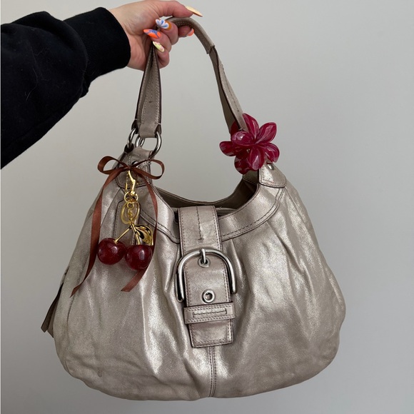 Vintage Coach Soho Lynn Hobo Shoulder Bag - Picture 3 of 10